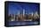 New York down Town-dellm60-Framed Stretched Canvas