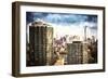 New York Downtown-Philippe Hugonnard-Framed Giclee Print