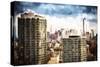 New York Downtown-Philippe Hugonnard-Stretched Canvas