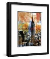 New York Edge-Sven Pfrommer-Framed Art Print