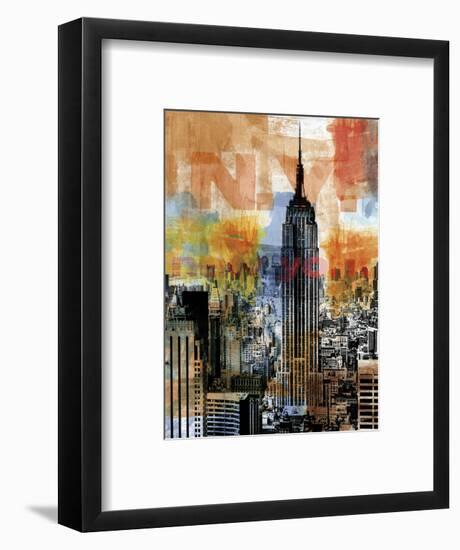 New York Edge-Sven Pfrommer-Framed Art Print