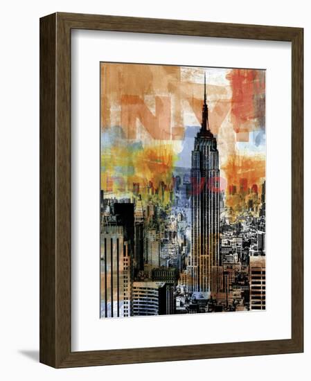 New York Edge-Sven Pfrommer-Framed Art Print