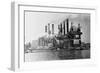 New York Edision Company Power Plant-null-Framed Photographic Print