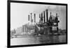 New York Edision Company Power Plant-null-Framed Photographic Print