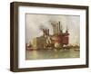 New York Edison Company-Guy Wiggins-Framed Art Print