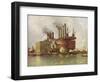 New York Edison Company-Guy Wiggins-Framed Art Print