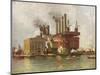 New York Edison Company-Guy Wiggins-Mounted Art Print