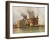 New York Edison Company-Guy Wiggins-Framed Art Print