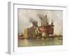 New York Edison Company-Guy Wiggins-Framed Art Print