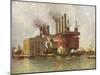 New York Edison Company-Guy Wiggins-Mounted Art Print