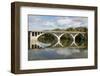 New York, Erie Canal. Oswego Canal. Early morning bridge reflection.-Cindy Miller Hopkins-Framed Photographic Print