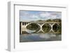 New York, Erie Canal. Oswego Canal. Early morning bridge reflection.-Cindy Miller Hopkins-Framed Photographic Print