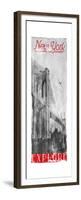 New York Explore-Jace Grey-Framed Premium Giclee Print