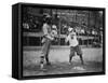 New York Female Giants, Baseball Photo No.5 - New York, NY-Lantern Press-Framed Stretched Canvas