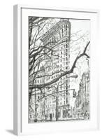 New York Flat Iron Building, 2003-Vincent Alexander Booth-Framed Giclee Print