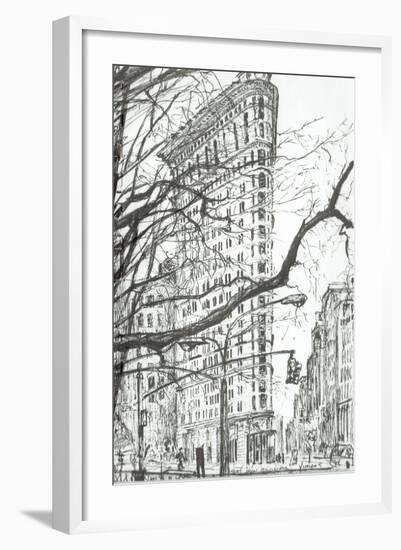 New York Flat Iron Building, 2003-Vincent Alexander Booth-Framed Giclee Print