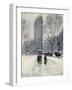 New York: Flatiron, 1919-Guy Wiggins-Framed Giclee Print