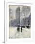 New York: Flatiron, 1919-Guy Wiggins-Framed Giclee Print