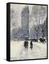 New York: Flatiron, 1919-Guy Wiggins-Framed Stretched Canvas