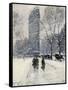 New York: Flatiron, 1919-Guy Wiggins-Framed Stretched Canvas