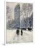 New York: Flatiron, 1919-Guy Wiggins-Framed Giclee Print