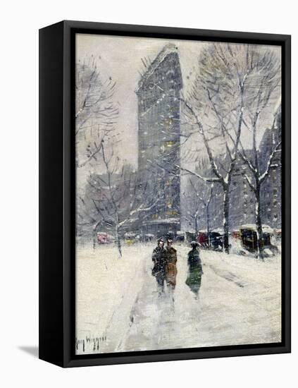 New York: Flatiron, 1919-Guy Wiggins-Framed Stretched Canvas