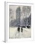 New York: Flatiron, 1919-Guy Wiggins-Framed Giclee Print