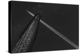 New York - Flatiron Crossing-Michael Jurek-Stretched Canvas