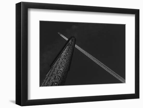 New York - Flatiron Crossing-Michael Jurek-Framed Photographic Print