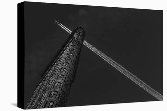 New York - Flatiron Crossing-Michael Jurek-Stretched Canvas