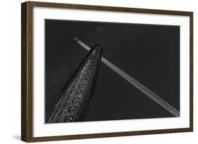 New York - Flatiron Crossing-Michael Jurek-Framed Photographic Print