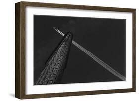 New York - Flatiron Crossing-Michael Jurek-Framed Photographic Print