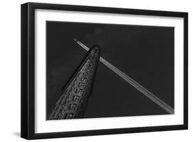 New York - Flatiron Crossing-Michael Jurek-Framed Photographic Print