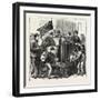 New York: Free Service of Coffee and Bread. U.S., 1880 1881-null-Framed Giclee Print