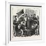 New York: Free Service of Coffee and Bread. U.S., 1880 1881-null-Framed Giclee Print