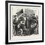 New York: Free Service of Coffee and Bread. U.S., 1880 1881-null-Framed Giclee Print