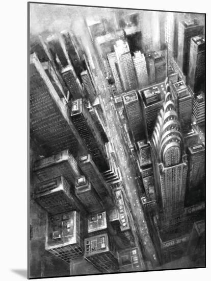 New York from Above I-Giampaolo Pasi-Mounted Art Print