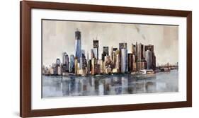 New York From Afar-Marti Bofarull-Framed Art Print