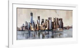 New York From Afar-Marti Bofarull-Framed Art Print