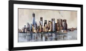 New York From Afar-Marti Bofarull-Framed Art Print