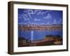 New York From Brooklyn Heights In 1848-Eduardo Camoes-Framed Giclee Print