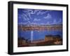 New York From Brooklyn Heights In 1848-Eduardo Camoes-Framed Giclee Print