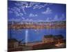 New York From Brooklyn Heights In 1848-Eduardo Camoes-Mounted Giclee Print