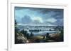 New York from Heights Near Brooklyn, 1820-23-William Guy Wall-Framed Giclee Print