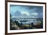 New York from Heights Near Brooklyn, 1820-23-William Guy Wall-Framed Giclee Print