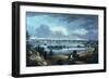 New York from Heights Near Brooklyn, 1820-23-William Guy Wall-Framed Giclee Print