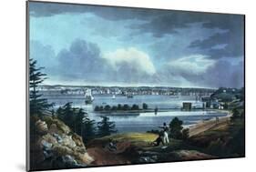 New York from Heights Near Brooklyn, 1820-23-William Guy Wall-Mounted Giclee Print