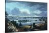 New York from Heights Near Brooklyn, 1820-23-William Guy Wall-Stretched Canvas