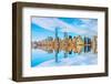 New York from the sea-Marco Carmassi-Framed Photographic Print