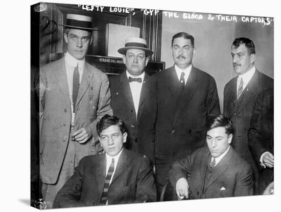 New York Gangsters, 1912-null-Stretched Canvas